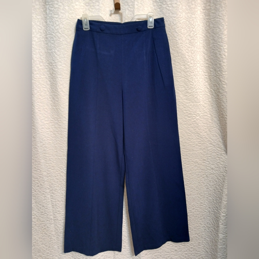 Modcloth Navy Wide Leg Women's Pants